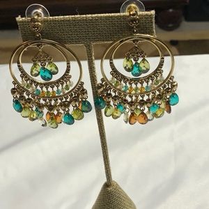 Earrings Gypsy Boho Gold Bali